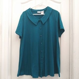 NWOT 90s maternity shirt/dress